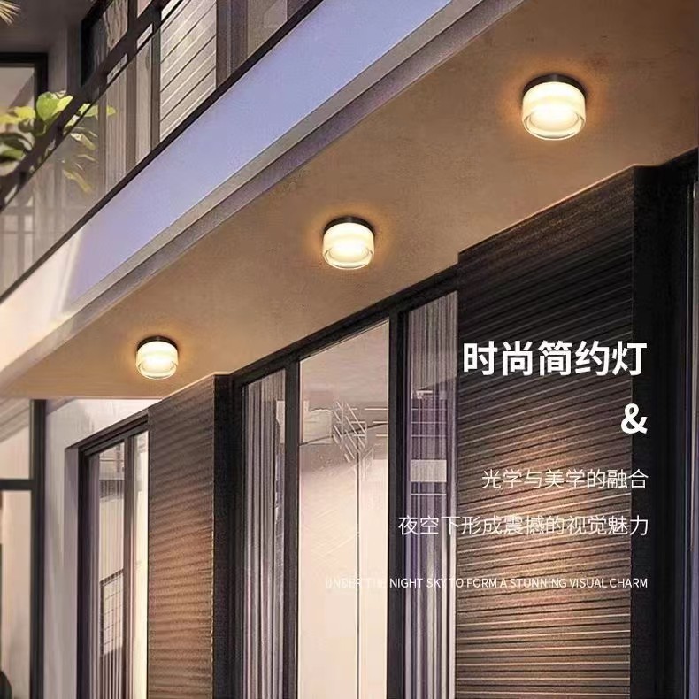 现代北欧轻奢创意床头壁灯阳台玄关过道走廊卧室卫生间镜前灯
