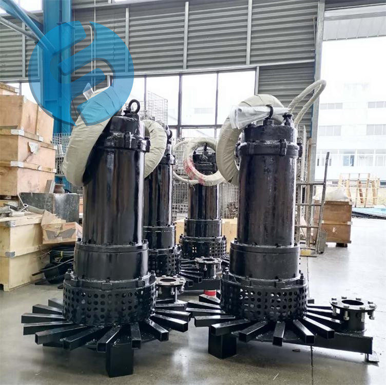 QXB水下曝气机离心式潜水曝气机工作原理
