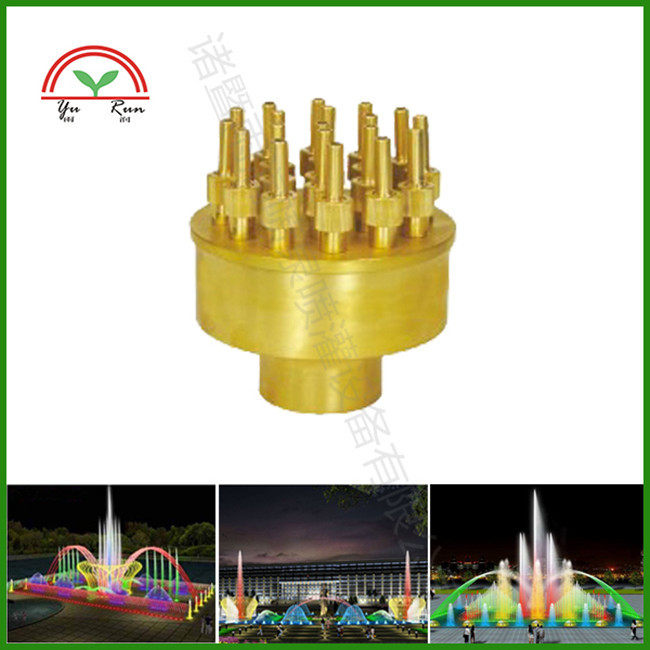 供应喷泉喷灌设备 散射喷泉喷头 单层三层花喷泉喷头 水景景观