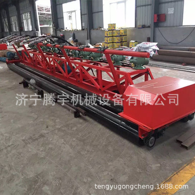 济宁腾宇6米混凝土摊铺排振一体机 排振铺路机厂家
