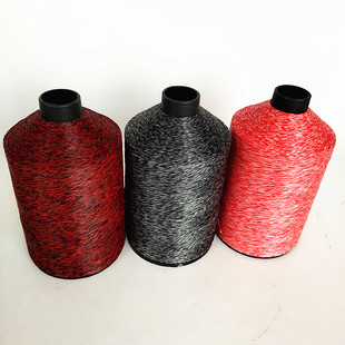 传统弓箭用弓弦料黑红双色 UHMWPE低延展弓弦线 护弦绳