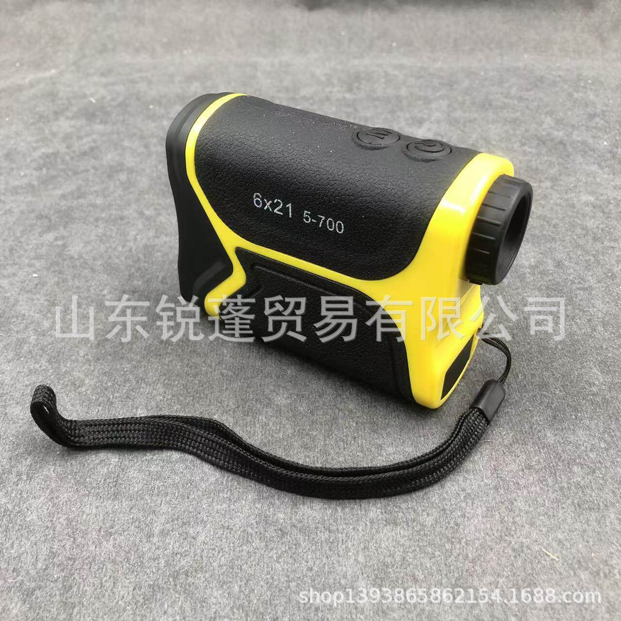 直销户外高清高倍单筒望远测量速度角度距离6X21测距仪