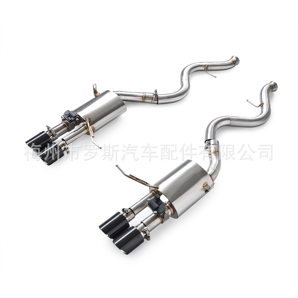 适用于宝马M3E90E92E934.012008-2013猫背尾管阀门排气管
