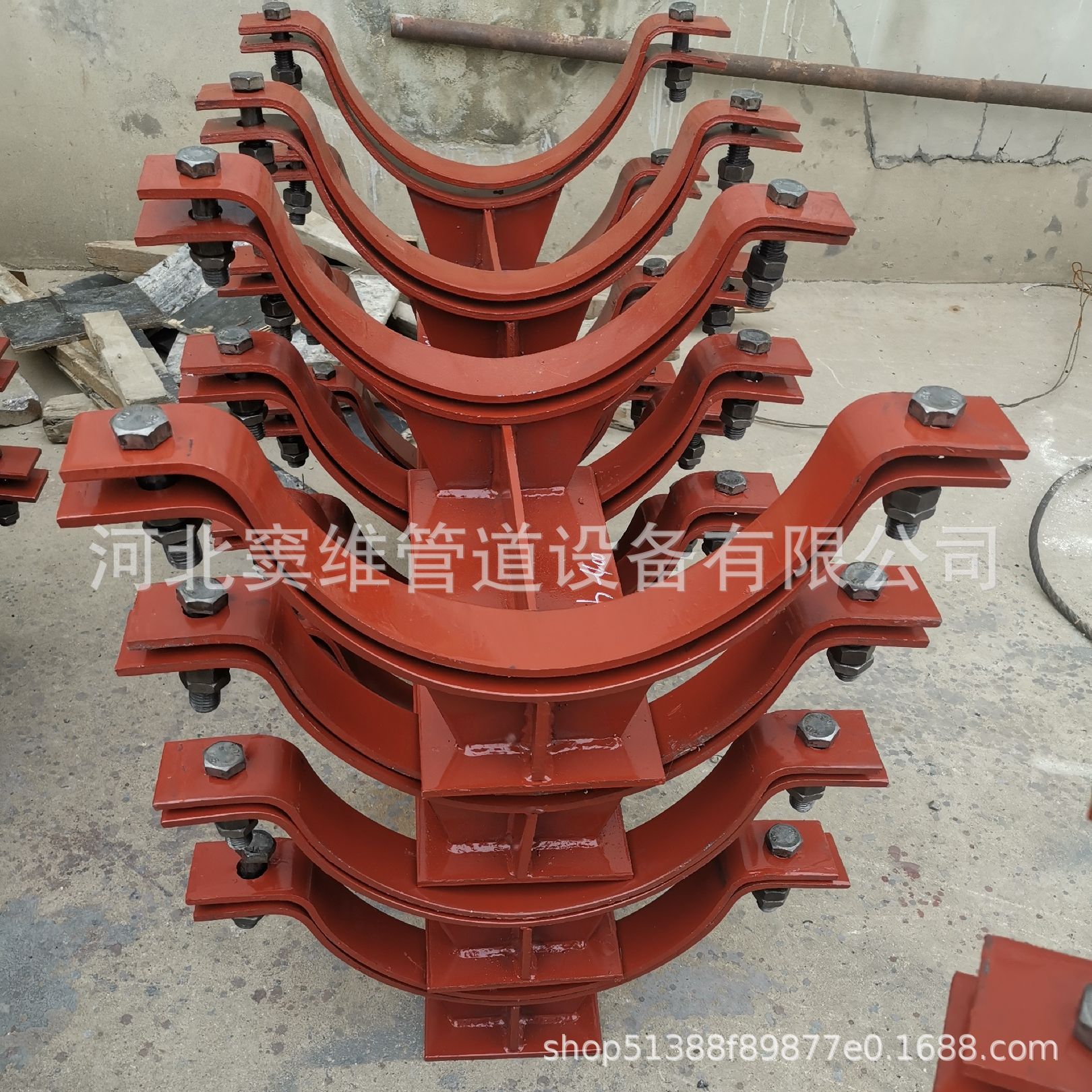 源头厂家供应管夹支座J1-1aT型管托J2-1a加强筋焊接型管托支座