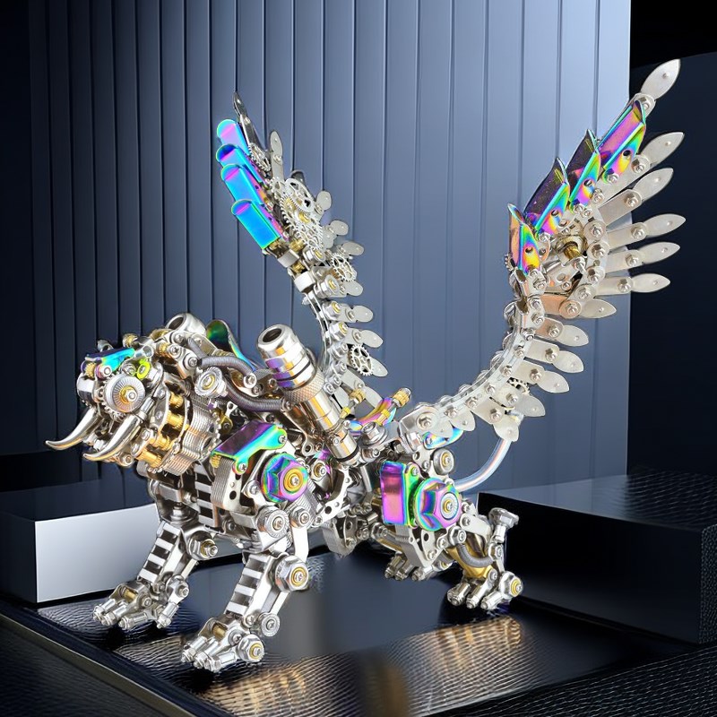 机械玩具精密机甲地狱级高难度拼装成人积木金属模型男生生日礼物
