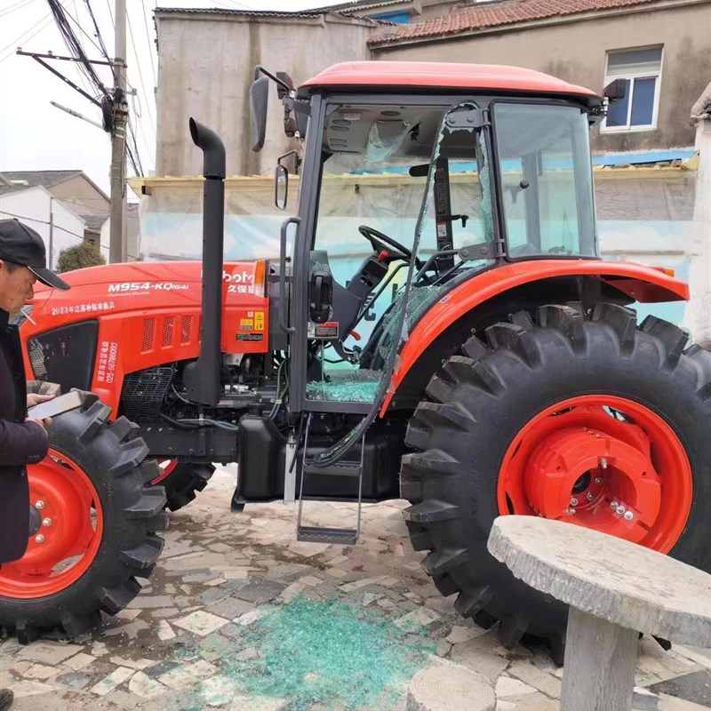 (国四)久保田拖拉机704 854 954F 1004门玻璃 久保田拖拉机玻璃