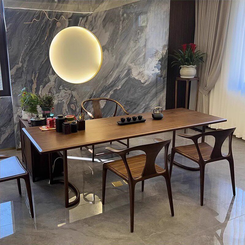 现代实木茶桌椅组合新中式禅意功夫泡茶桌家用客厅庭院洽谈喝茶桌,住宅家具,家用茶台/茶桌,淘宝优惠券,粉丝福利购,淘宝优惠卷