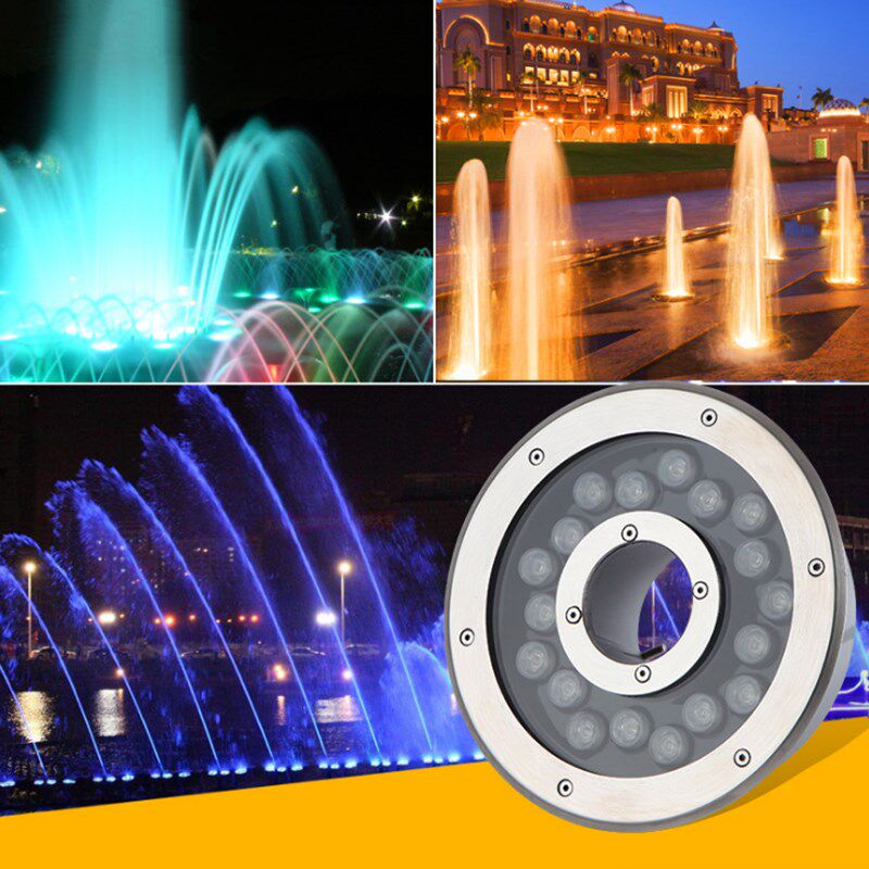 喷泉灯led防水中孔水下涌泉灯户外景观鱼池24v七彩不锈钢环形灯,家装灯饰光源,水下灯,淘宝优惠券,粉丝福利购,淘宝优惠卷