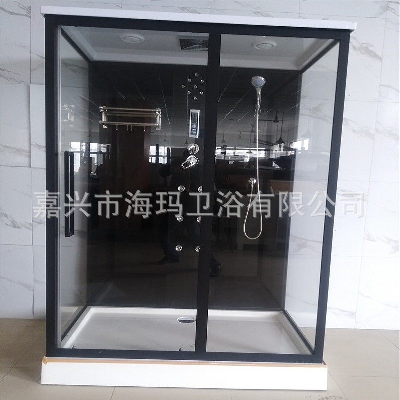 工厂豪华整体淋浴房  长方形淋浴房 玻璃沐浴房 淋浴底盆