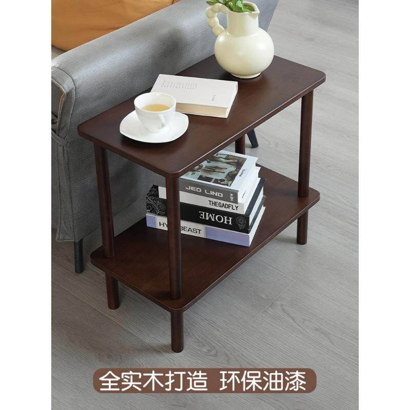 实木沙发边几现代轻奢可移动小茶几床头桌边桌北欧客厅角几小桌子