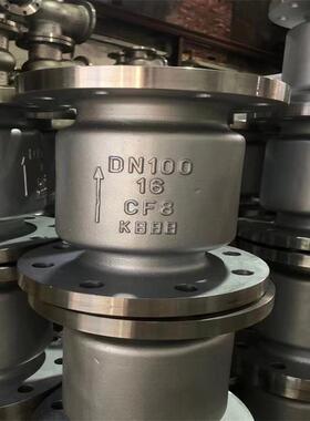 H42W-25PDN400-304不锈钢材质立式止回阀管道止回阀法兰连接