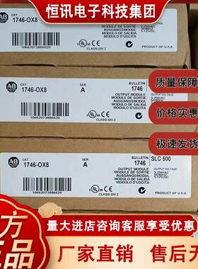 1746-OX8 SLC 500隔离继电器输出模块，8点 1746OX8