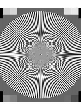 ISO19567纹理损耗测试卡安防设备镜头测试char图噪声对比度检测图