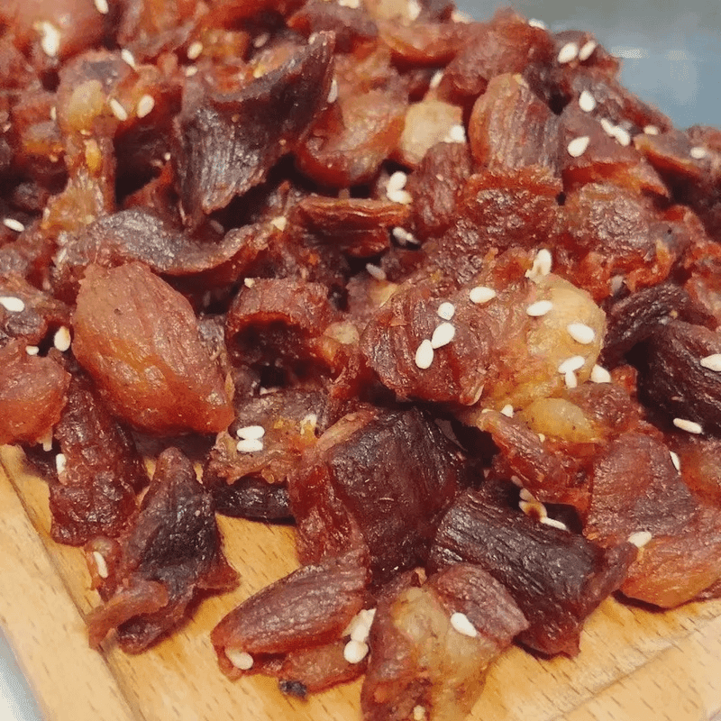 内蒙古风干牛筋肉（边角料）有肥有瘦有筋有肉真空包装牛肉零食