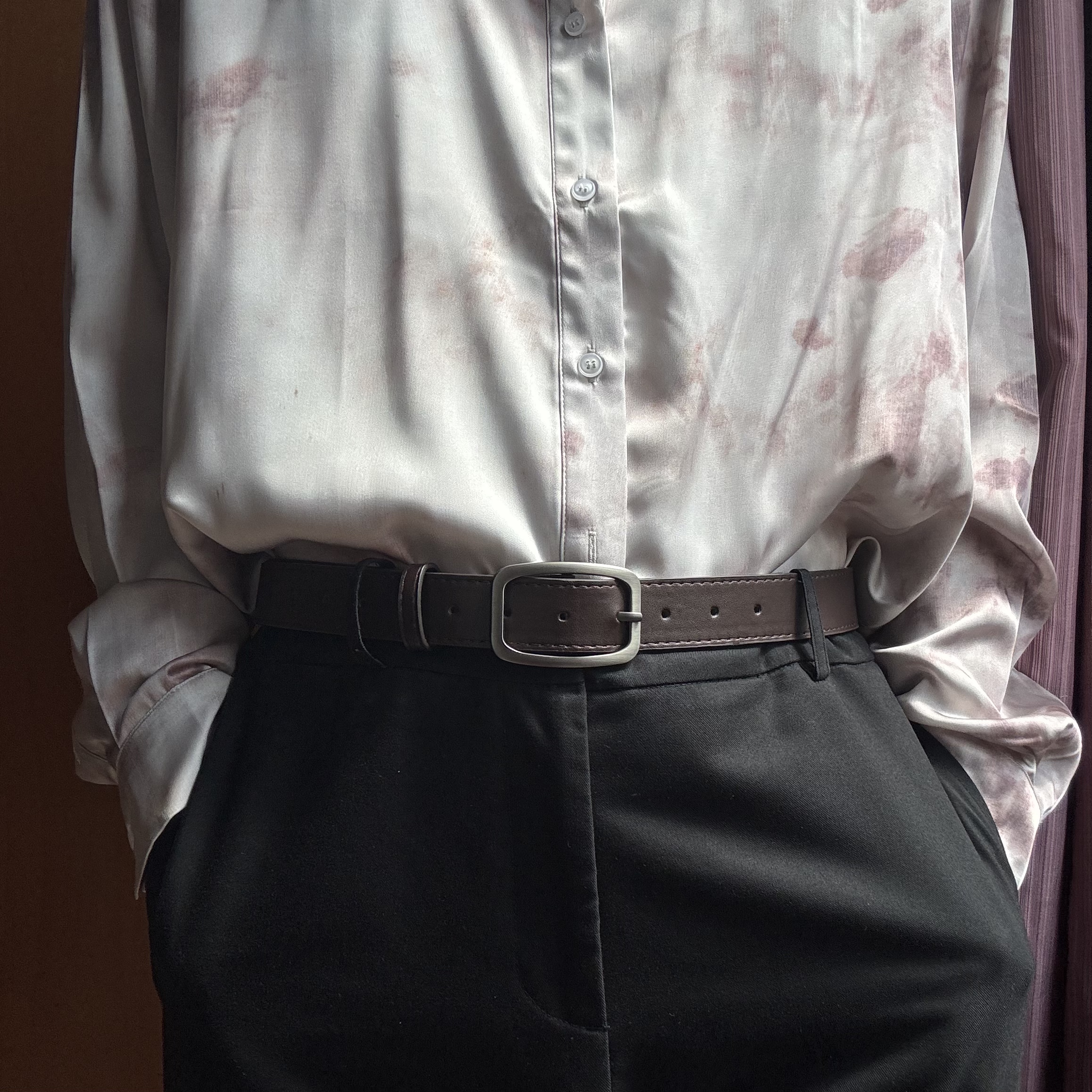 Vero Belt小众腰带皮带针扣雅痞腰带男女通用高级感牛仔裤带皮带