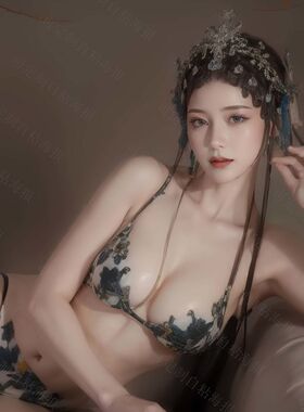 古风模特个性京剧美女眼房间墙上寝室客厅防水装饰画海报贴纸