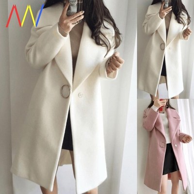 Jacket Winter Jackets For Women Ladies Long Plus Size white
