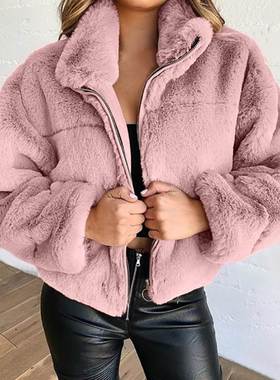 Winter Jacket for Women Warm Coat Plush Jackets Woman lady