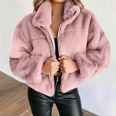 Winter Jacket for Women Warm Coat Plush Jackets Woman lady