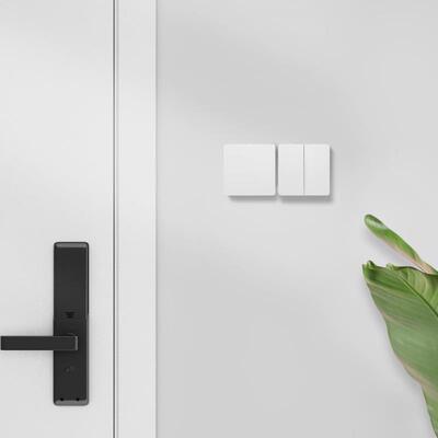 Yeelight灵动开关凌动面板86型暗装大板墙壁家用多控双控五孔开关