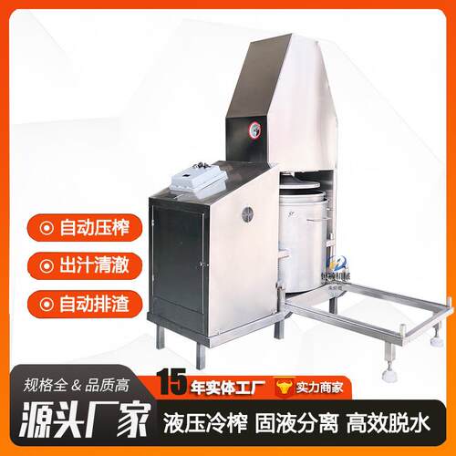气泡米露杨梅酒过滤榨汁机 浸泡青梅果汁冷萃机 全自动果蔬压榨机