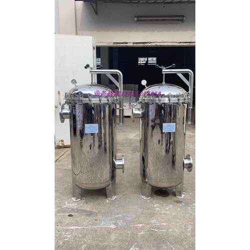布袋式过滤器滤袋不锈钢前置井水污水柴油压滤机精滤河水杂质工业