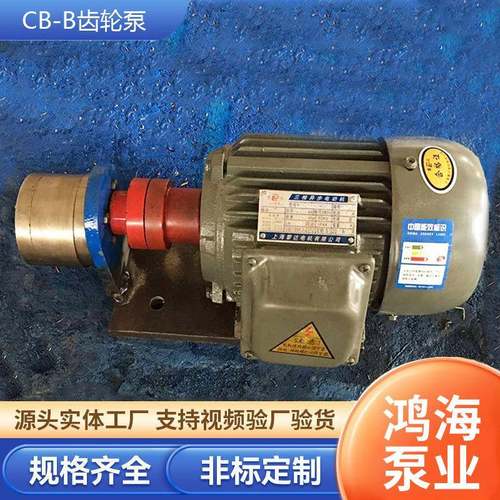 CB-B电机组低压不锈钢齿轮泵CB-B20B25B50B100机床液压泵凸轮