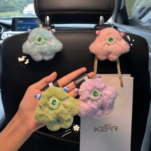 上车载挂钩可爱座椅小车2024卡通男女 车内汽车挂钩椅背多功能新款