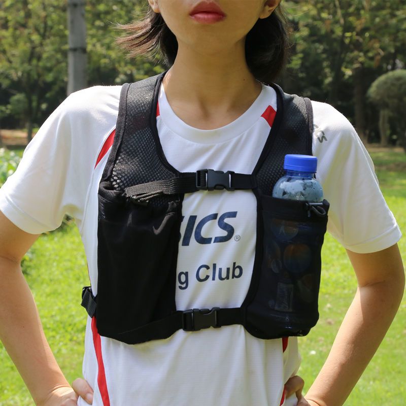 敖川户外运动跑步背包男女款超轻薄款双肩包骑行徒步马拉松水袋包