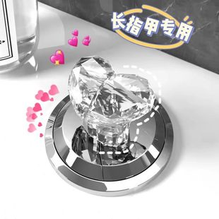 器辅助心形美甲长马桶提水通用冲盖卫生间多功能爱按压器按钮轻奢