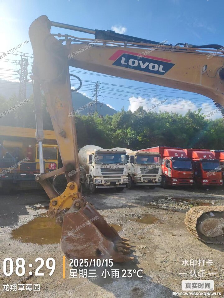 3月25日福州177雷沃FR220E2-TK履带式液压挖掘机FTC003RHKNZ000131(有铲斗)网络拍卖公告