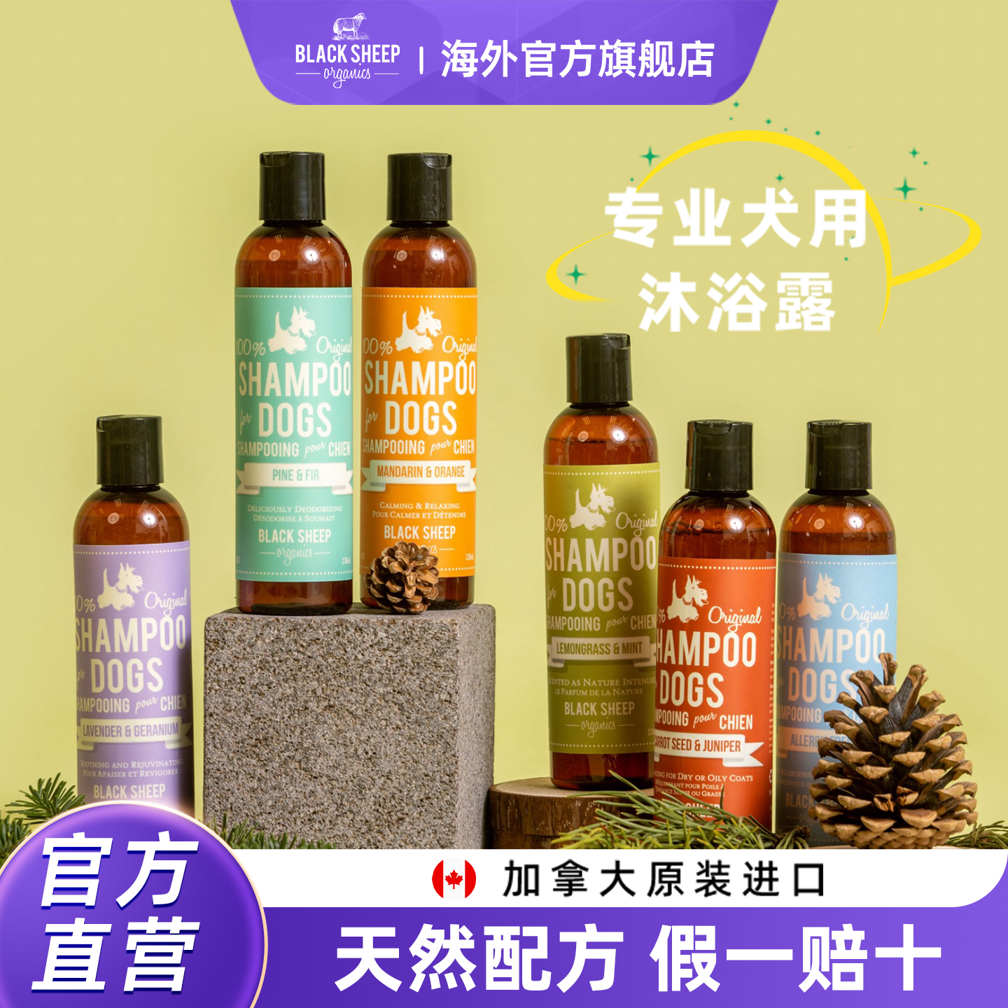 BlackSheepOrganics香波有机精油