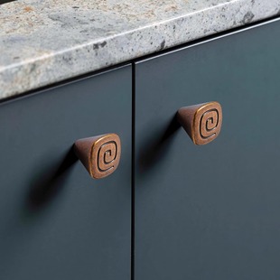 抽屉柜门门把拉手衣柜橱柜手柄法式中古风柜子儿童房高级感复古