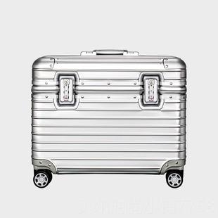 新款铝镁金行李拉箱女合男旅行箱摄影师杆箱相箱登机箱万机向轮收