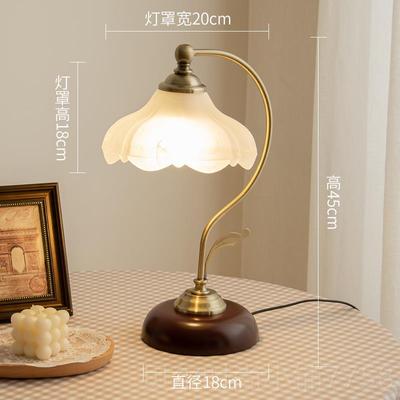新款台灯床头灯卧室欧式少女台风主卧床灯暖光头温馨浪陪嫁台结婚