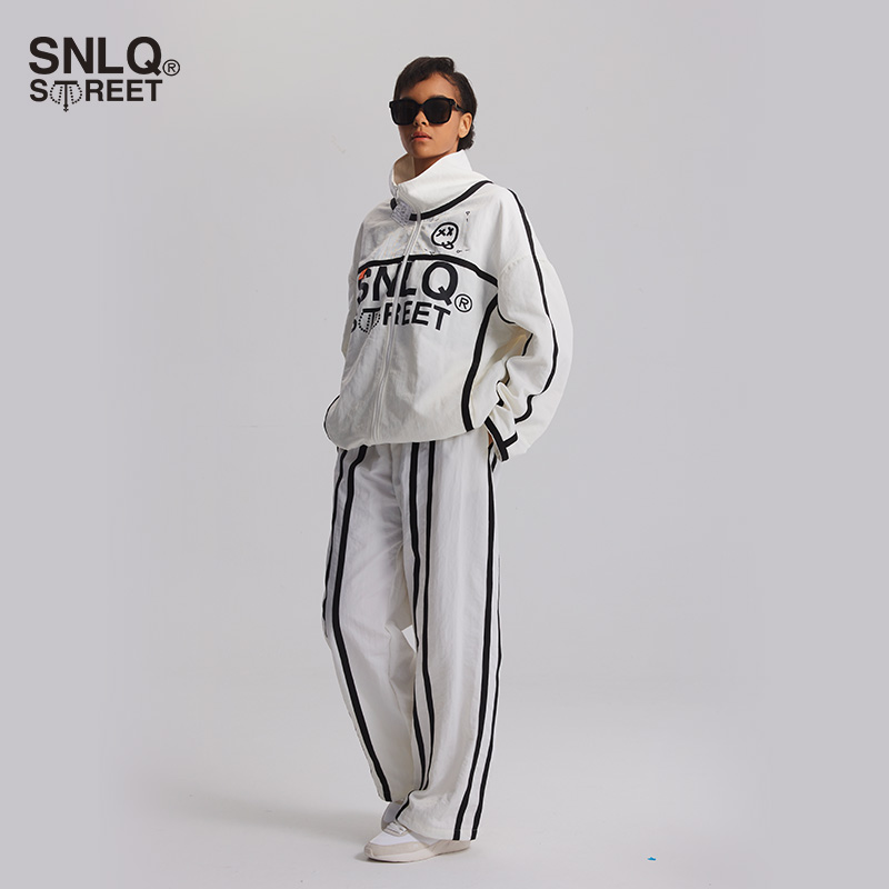 【李耕耘同款】SNLQ street休闲时尚套装男女同款2024年春夏新款