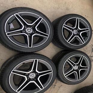 议价奔驰c18寸轮毂轮胎套件低配升级改装 韩泰防爆轮胎配套