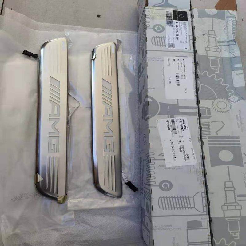 议价奔驰新款GT50/GT63，原厂AMG发光迎宾踏板