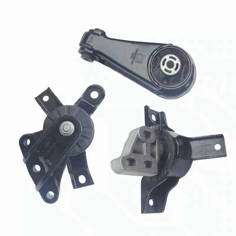 议价适用众泰T600 1.5T发动机支架 发动机机脚胶 机脚