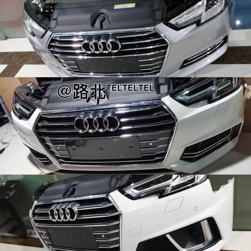 议价奥迪A4B9拆车件 A4L拆车前嘴总成