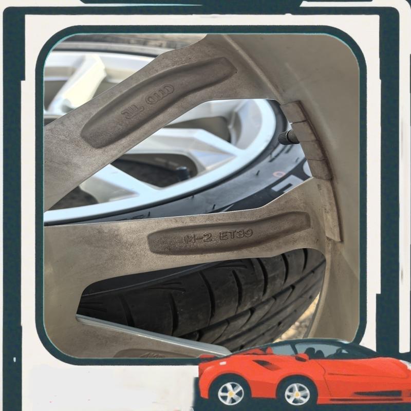 议价奥迪18寸轮毂带轮胎，改装原厂拆车，标价是单只价格，外观