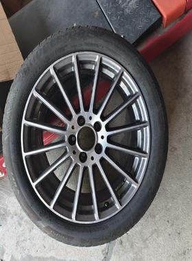 议价奔驰e260L原厂18寸轮毂带2454518轮胎.带轮胎