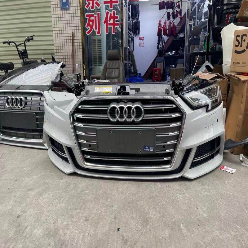 议价19款奥迪A3原厂拆车件，奥迪A3前嘴，前杠，大灯 机盖