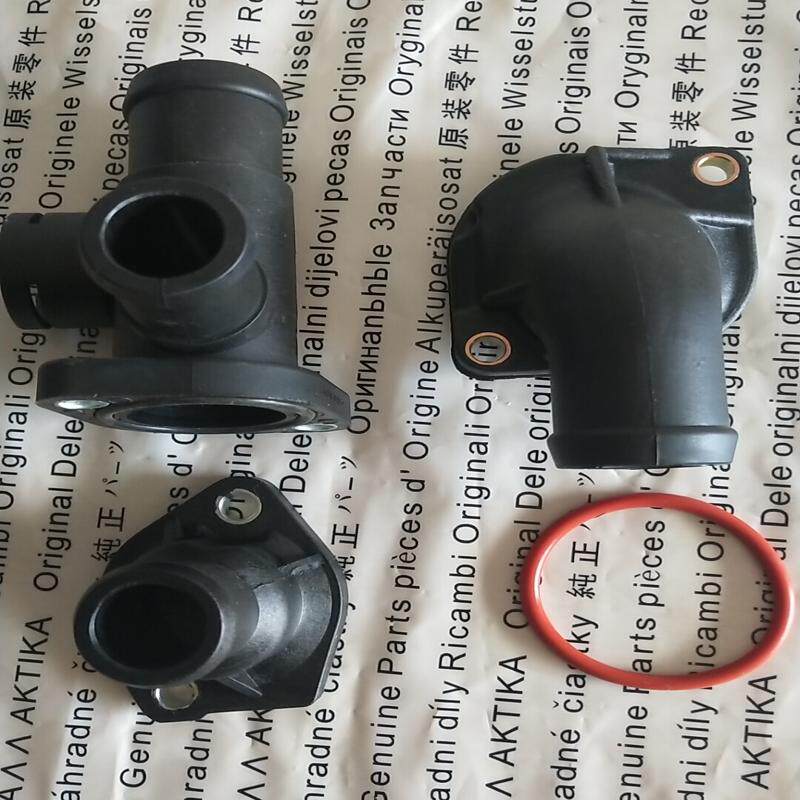 议价大众普桑/06-12款锦畅节温器盖/缸盖后四通/单通!原