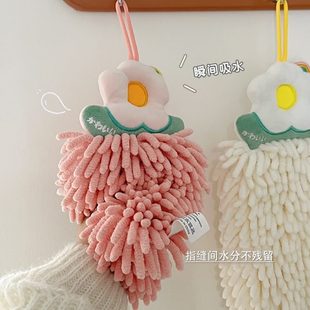 擦手巾家用不掉毛抹布雪速干可加厚 儿童尼尔超强吸水可爱厨房挂式