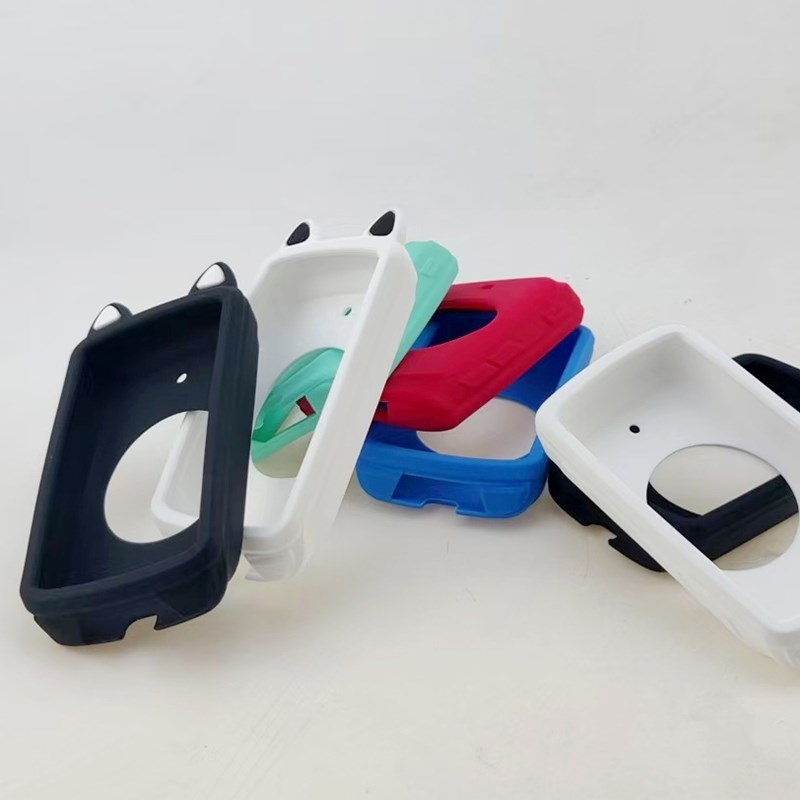 自行车码表保护g套 GPS C706码表防刮防蹭套猫耳朵卡通 适用于迈