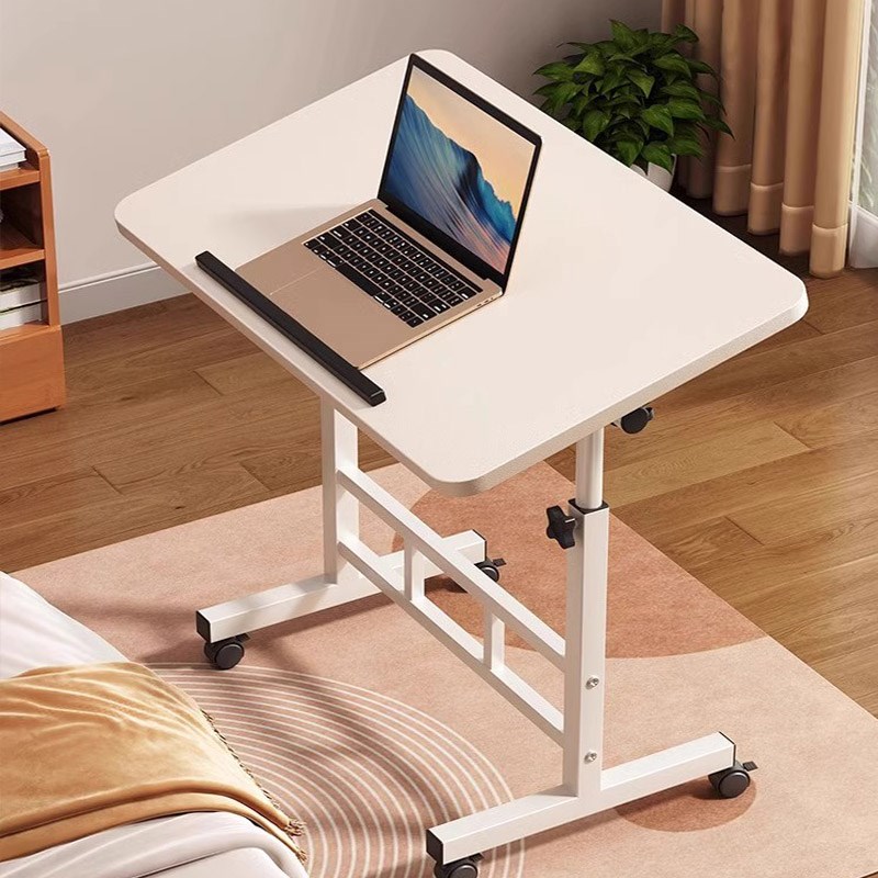 床边桌可移动书桌k可升降学习桌可调180度折叠桌简易电脑桌写字桌