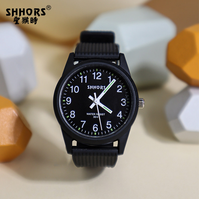 圣猴时电子手表男女学生只看时间初中生高中新款儿童静音初高中