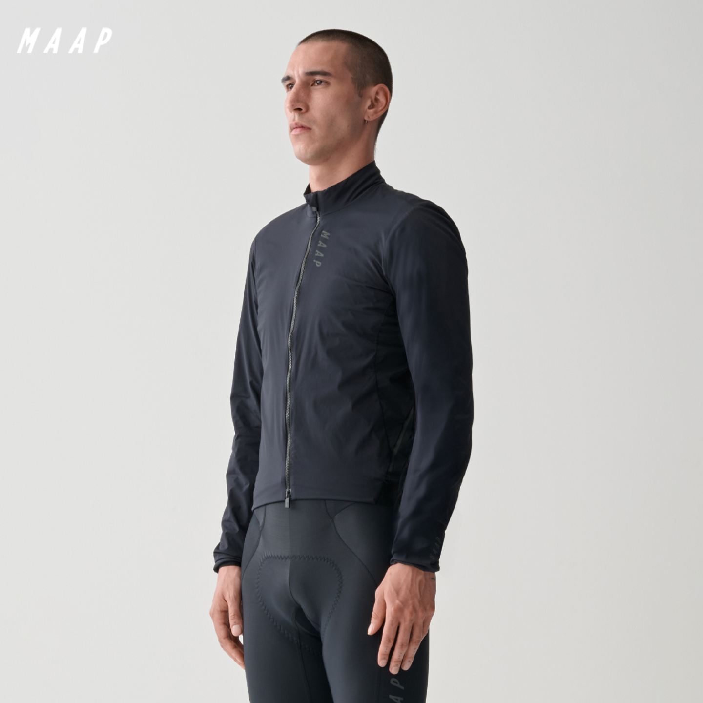 【新品】MAAP 男士 Flow系列 保暖骑行夹克 武士黑