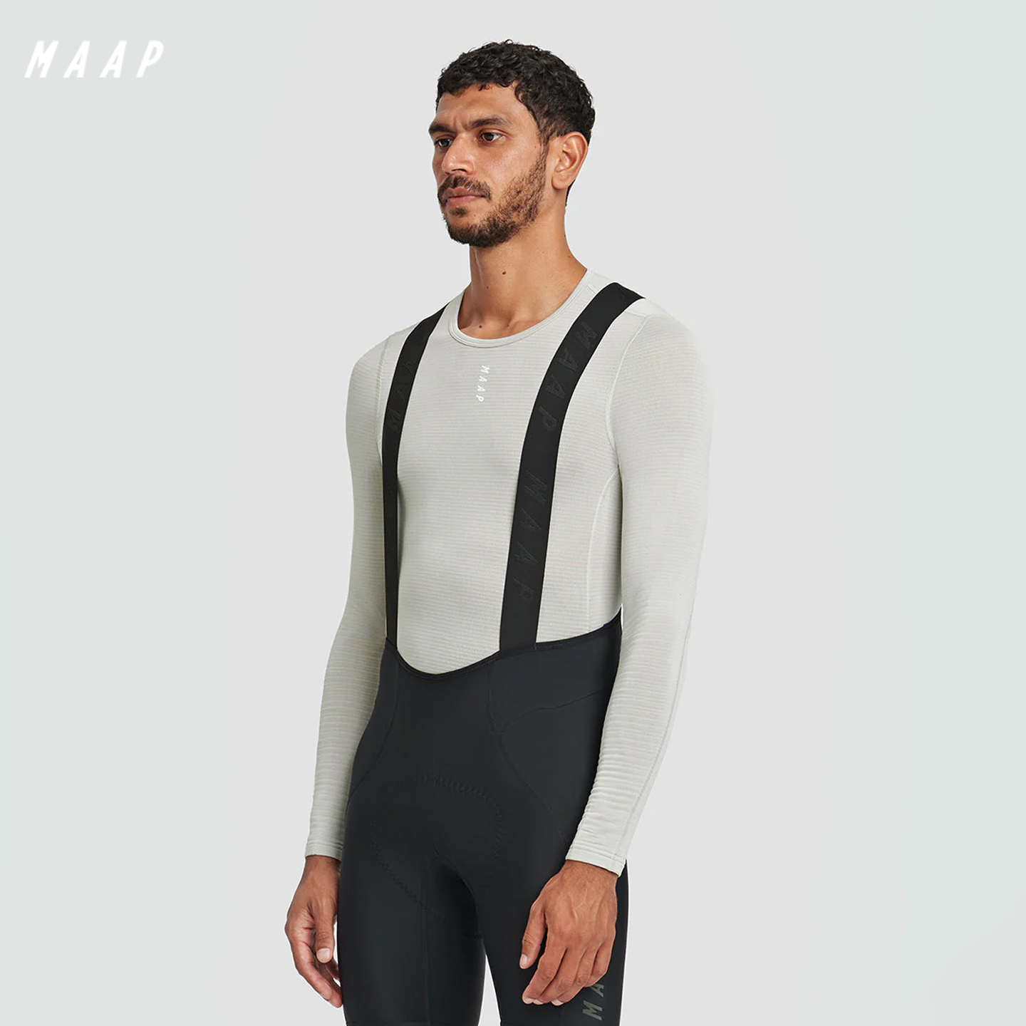 MAAP 男士 Thermal Base Layer 加绒长袖打底衫 上帝灰